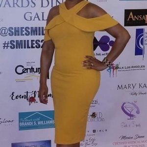 Mustard A-Line Dress